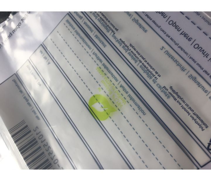 Orfix Green Line Safebag ASTM Biobased Trademark