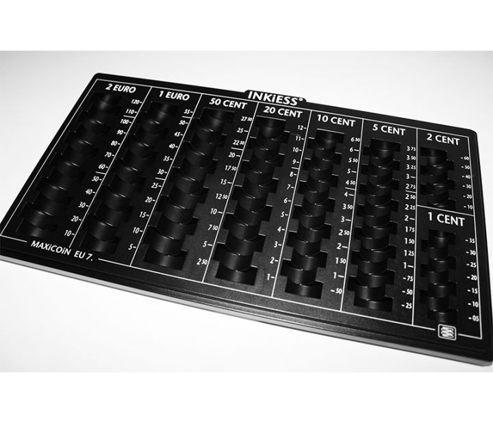 Inkiess Coin Tray Maxi Coin EU 7 Inkiess Coin Tray Maxi Coin EU 7