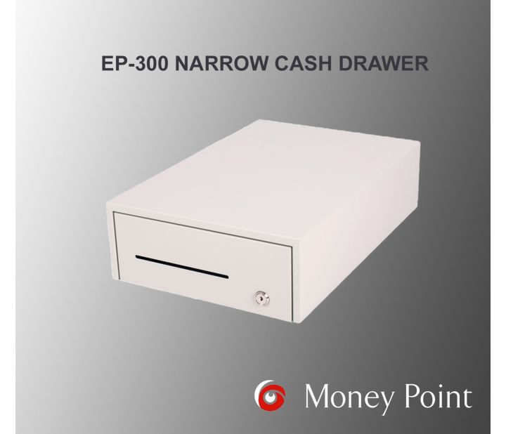 EP-300 NARROW CASH DRAWER WHITE MONEY POINT IRELAND EP-300 NARROW CASH DRAWER WHITE MONEY POINT IRELAND